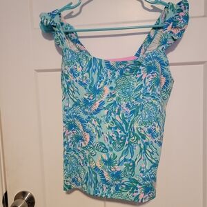 Floral Print Women's Luxletic Top